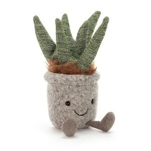Jellycat I Am Silly Succulent Aloe Plant Retired